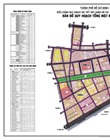 Master plan land use map, 1/500 scale